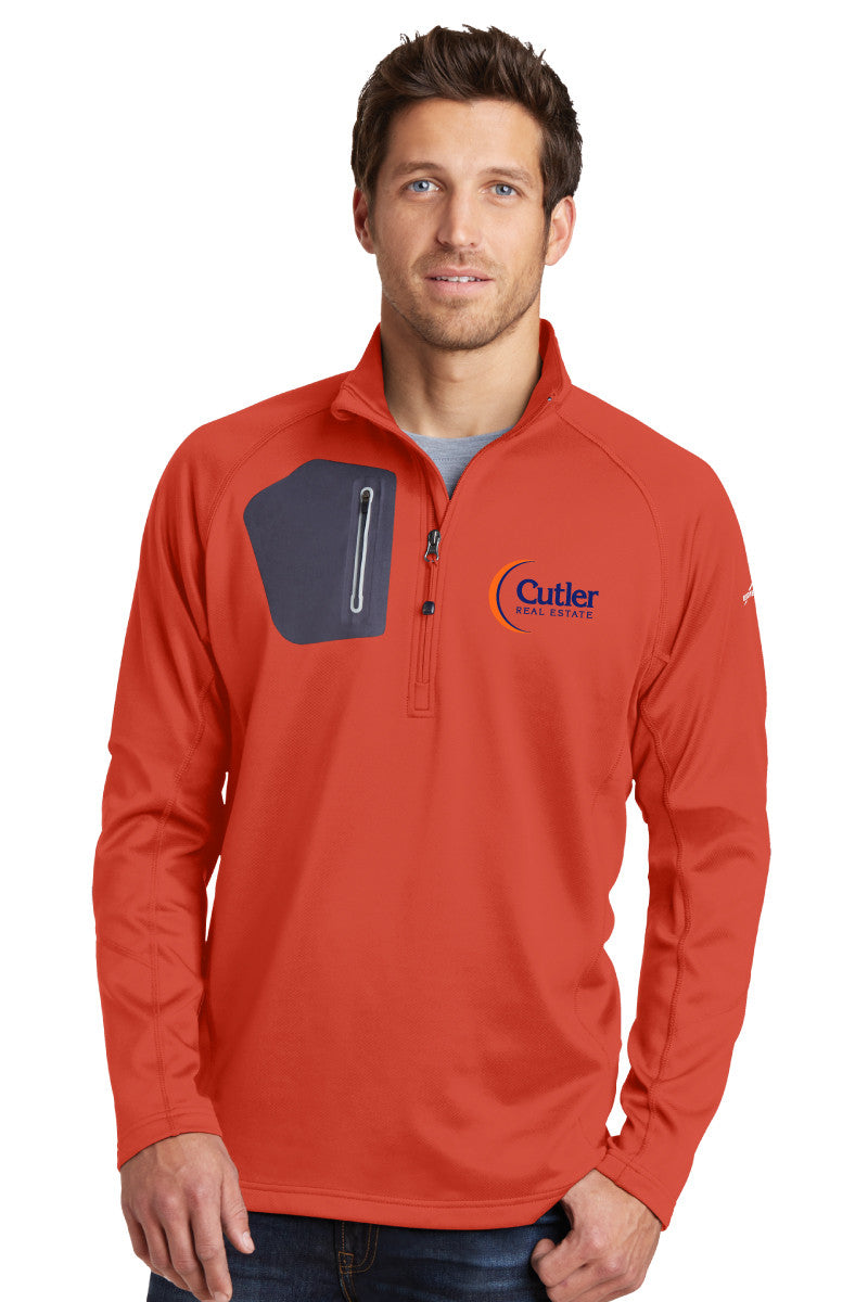 EDDIE BAUER - Mens 1/4 Zip Performance Fleece Jacket