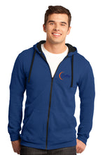 DISTRICT - Mens Concert Fleece Full-Zip Hoodie