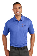 PORT AUTHORITY - Mens Trace Heather Polo