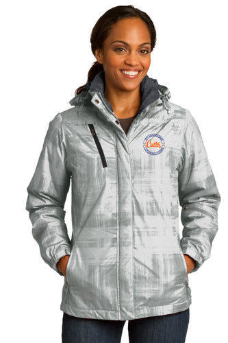 PORT AUTHORITY - 70th Anniversary Edition - Ladies Brushstroke Print Insulated Jacket